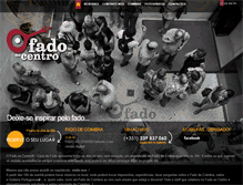 Tablet Screenshot of fadoaocentro.com